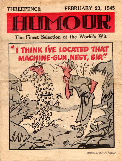 Humour  v25#8 (23 February 1945)