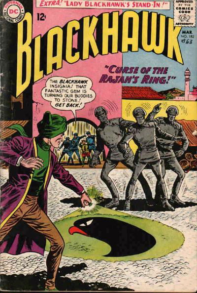 Blackhawk (DC, 1957 series) #182 March 1963