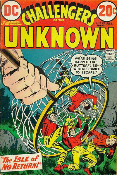 Challengers of the Unknown (DC, 1973 series) #78 February 1973