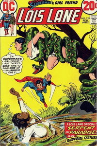 Superman's Girl Friend, Lois Lane (DC, 1958 series)  #129 (February 1973) — Serpent in Paradise!