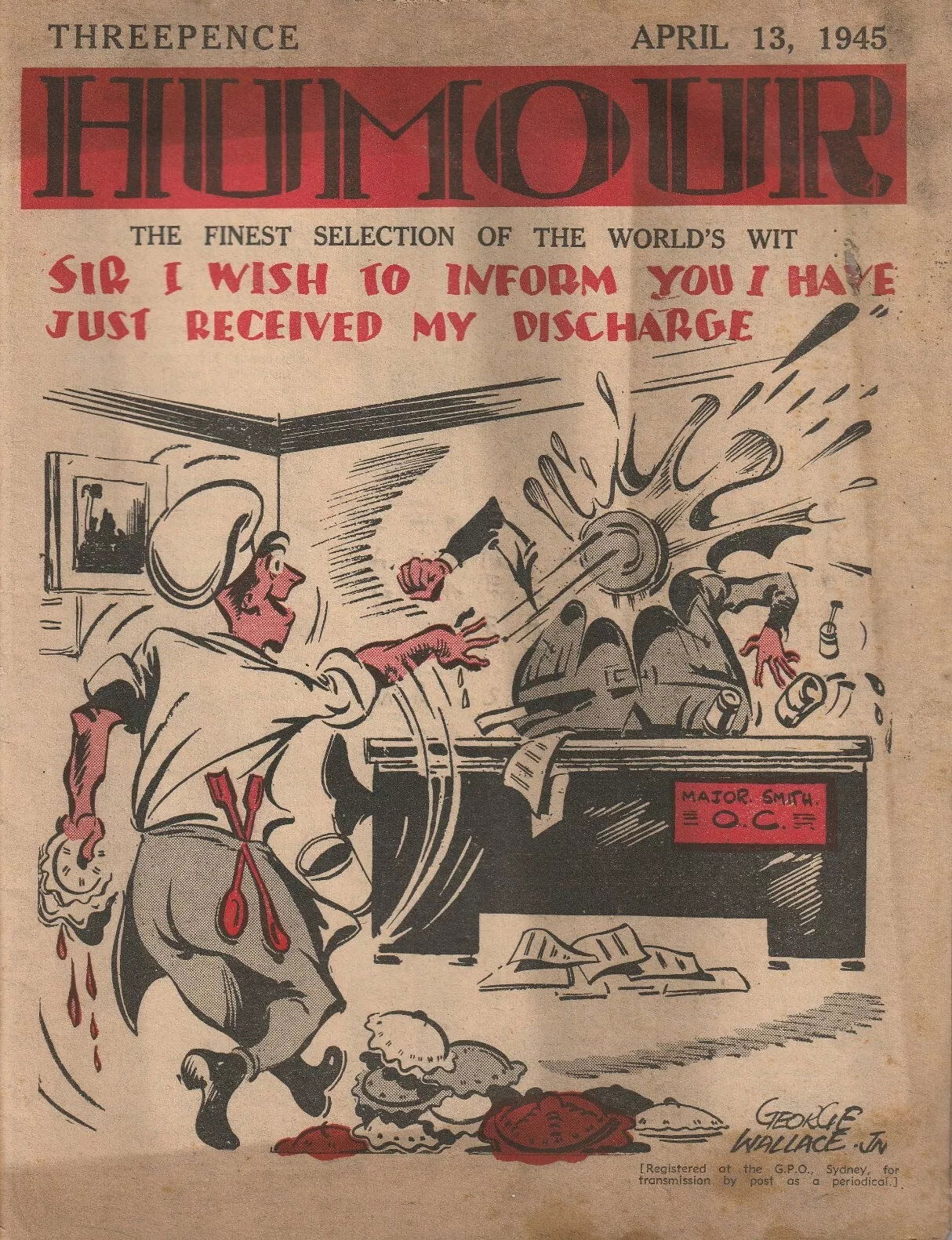 Humour (New Century, 1922 series) v25#15 (13 April 1945)