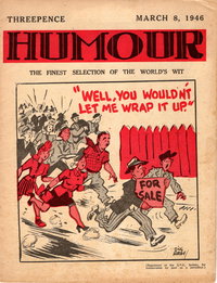 Humour (New Century, 1922 series)  v26#10 (8 March 1946)