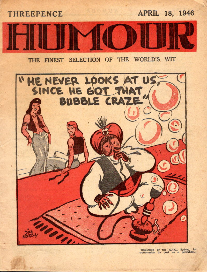 Humour (New Century, 1922 series) v26#16 (18 April 1946)