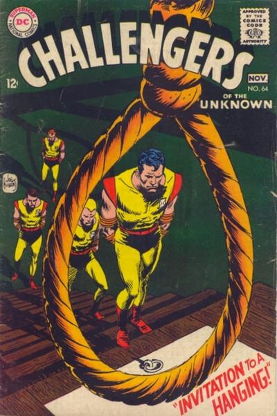 Challengers of the Unknown  #64 (October-November 1968)