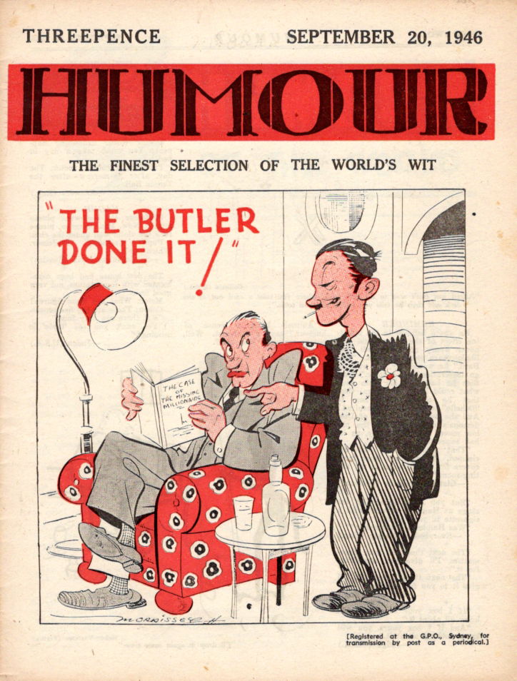 Humour (New Century, 1922 series) v26#38 (20 September 1946)
