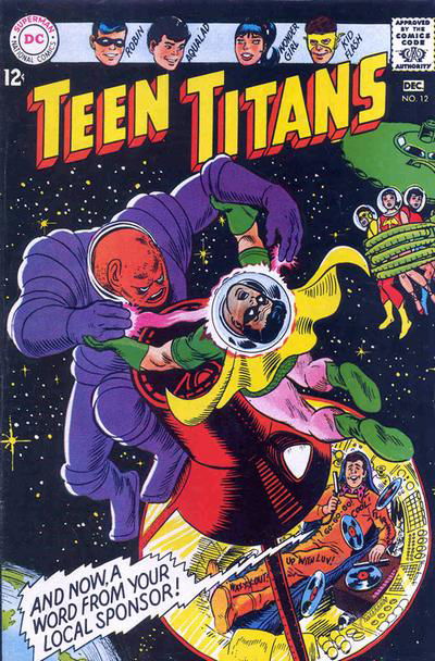 Teen Titans (DC, 1966 series) #12 November-December 1967