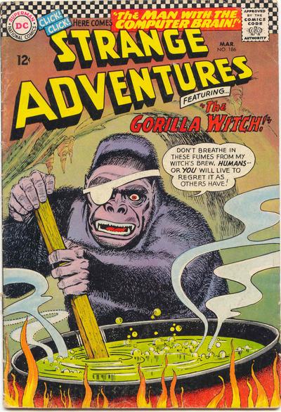 Strange Adventures  #186 (March 1966)