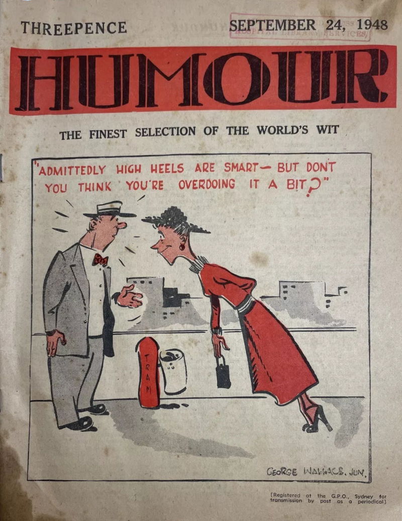 Humour (New Century, 1922 series) v28#39 (24 September 1948)