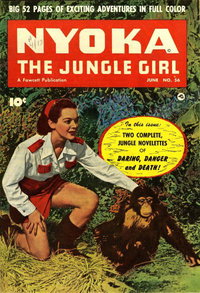 Nyoka the Jungle Girl (Fawcett, 1945 series)  #56 (June 1951)