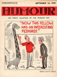 Humour (New Century, 1922 series)  v29#37 (16 September 1949)
