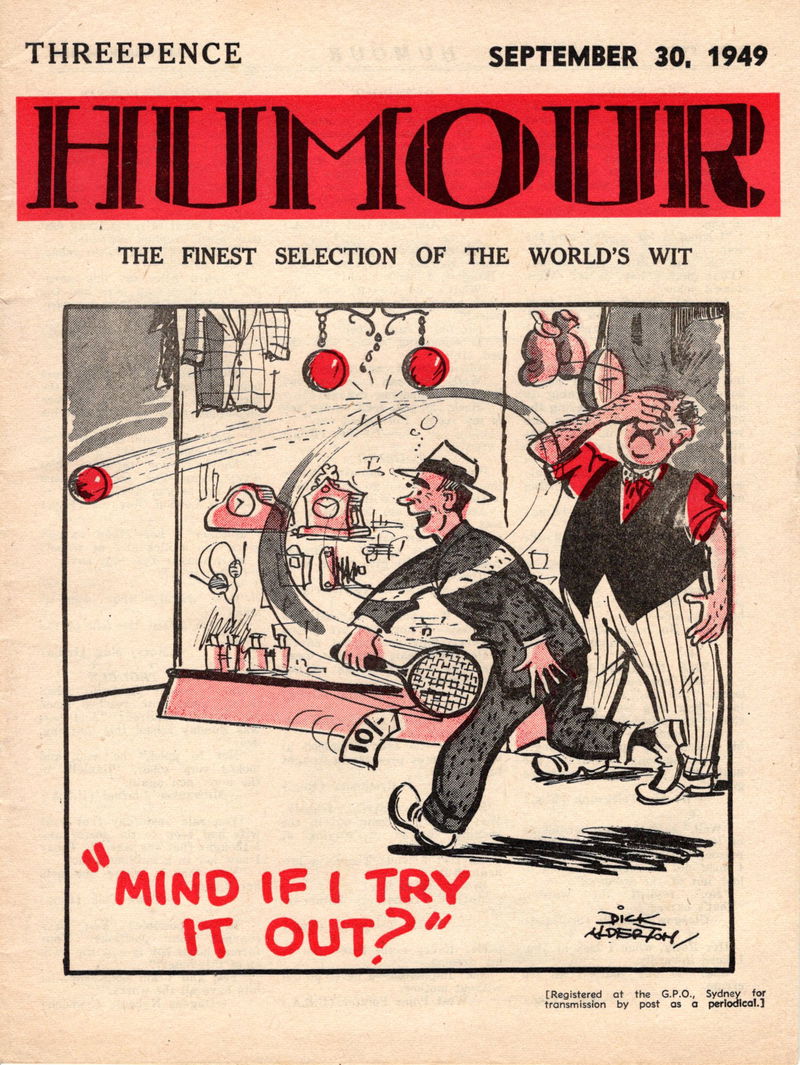 Humour (New Century, 1922 series) v29#39 (30 September 1949)