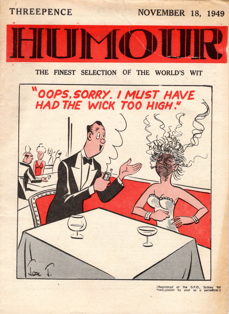 Humour (New Century, 1922 series) v29#46 (18 November 1949)
