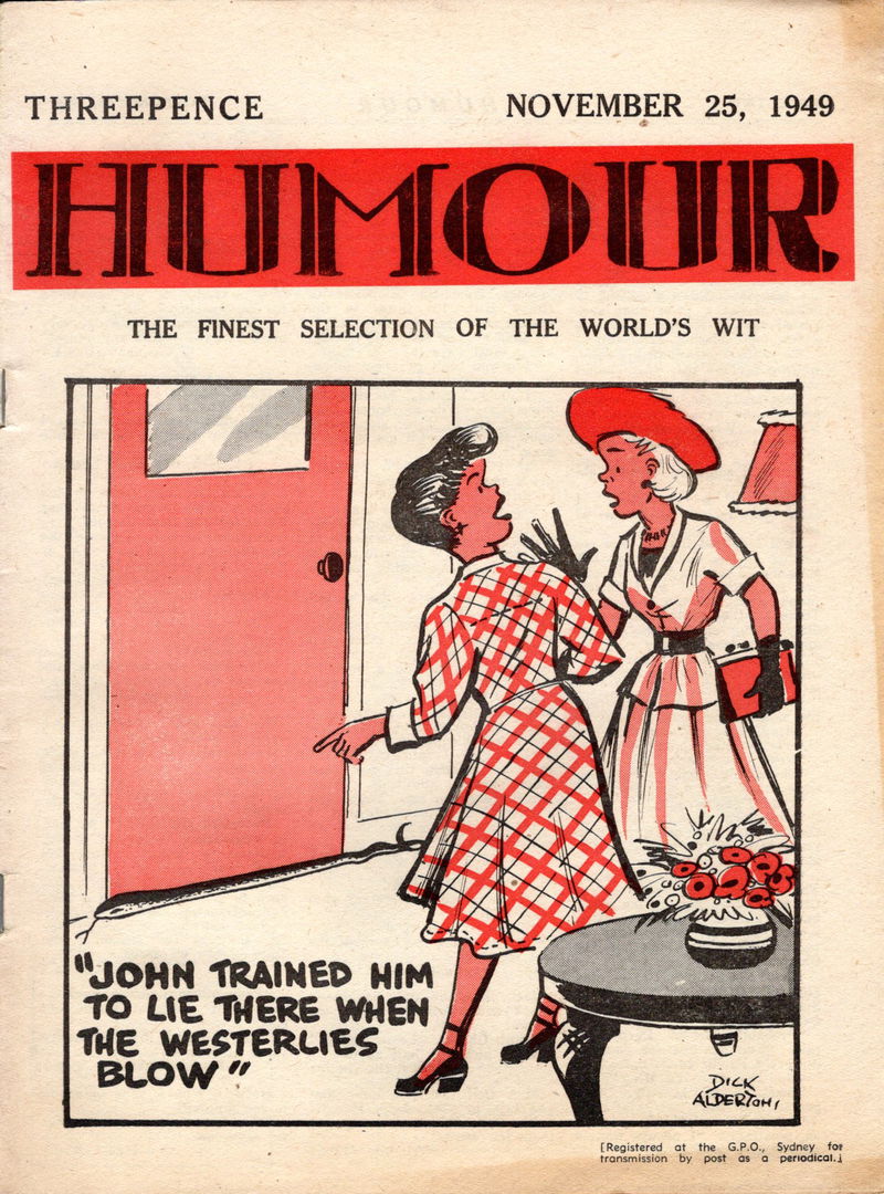 Humour (New Century, 1922 series) v29#47 (25 November 1949)