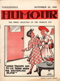 Humour (New Century, 1922 series)  v29#47 (25 November 1949)