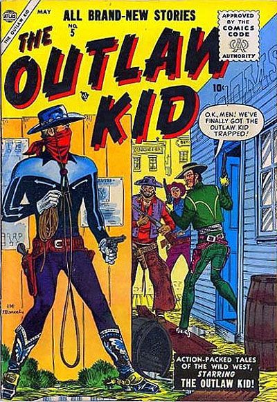 The Outlaw Kid  #5 (May 1955)