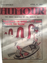 Humour (New Century, 1922 series)  v31#14 (6 April 1951)
