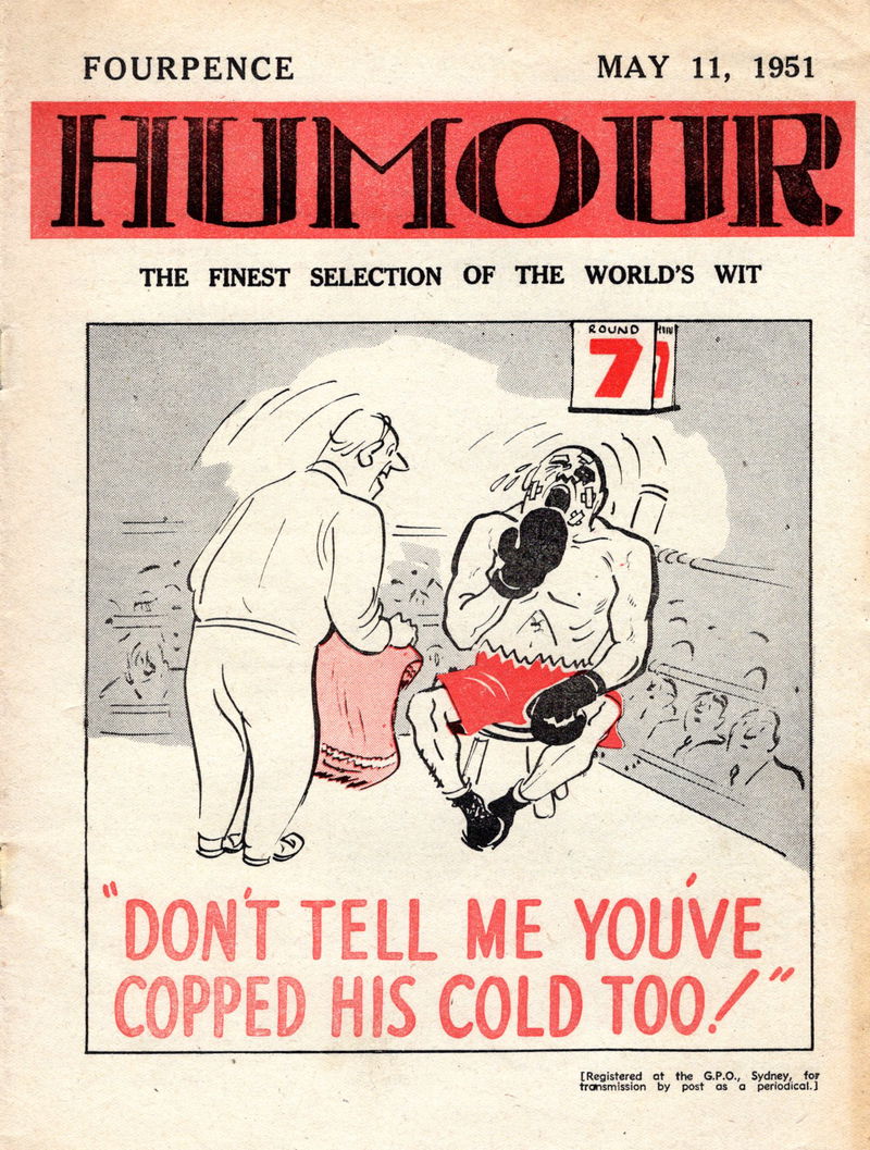 Humour (New Century, 1922 series) v31#19 (11 May 1951)