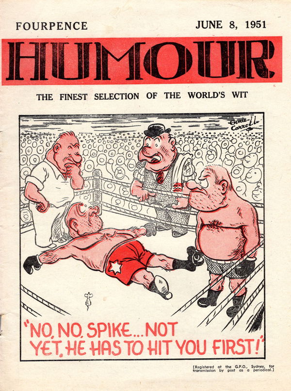 Humour (New Century, 1922 series) v31#23 (8 June 1951)