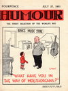 Humour  v31#30 (27 July 1951)