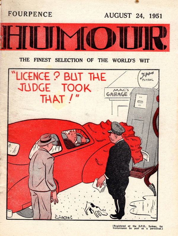 Humour (New Century, 1922 series) v31#34 (24 August 1951)