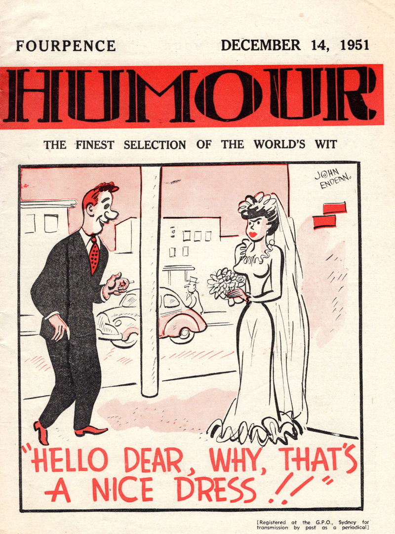Humour (New Century, 1922 series) v31#50 (14 December 1951)