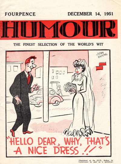 Humour  v31#50 (14 December 1951)