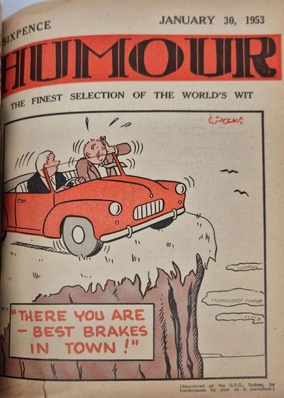 Humour  v33#5 (30 January 1953)