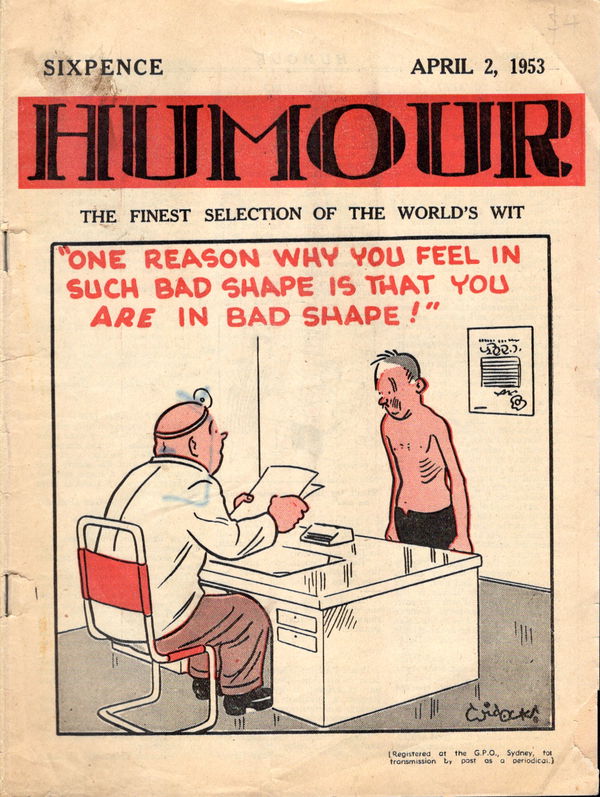 Humour (New Century, 1922 series) v33#14 (2 April 1953)