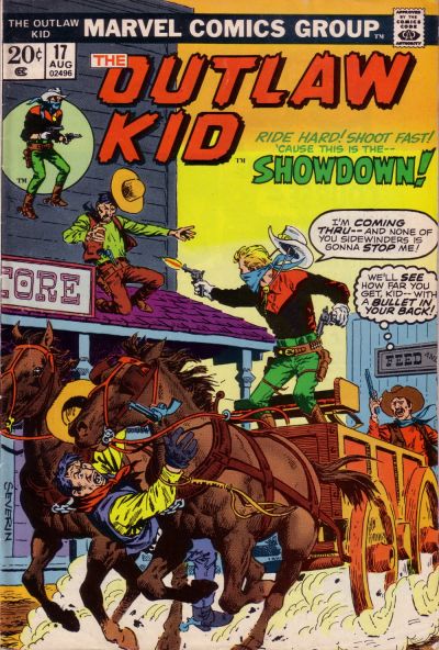 The Outlaw Kid  #17 (August 1973)