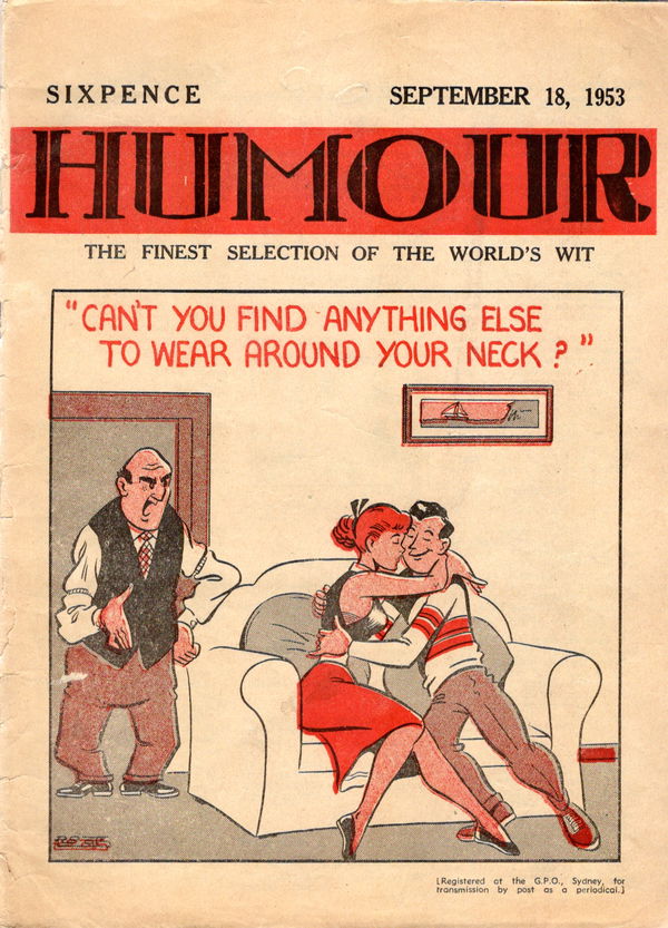 Humour (New Century, 1922 series) v33#38 (18 September 1953)