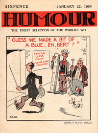 Humour (New Century, 1922 series)  v34#4 (22 January 1954)