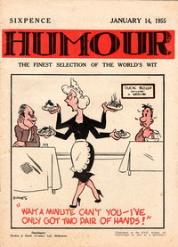 Humour (New Century, 1922 series)  v35#2 (14 January 1955)