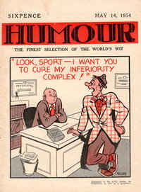 Humour (New Century, 1922 series)  v34#20 (14 May 1954)