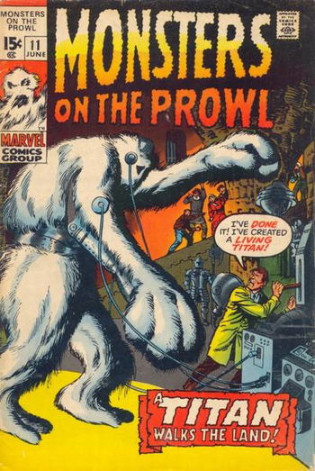 Monsters on the Prowl (Marvel, 1971 series) #11 June 1971