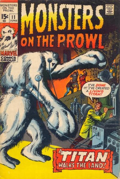 Monsters on the Prowl  #11 (June 1971)