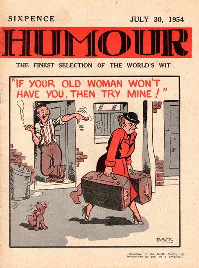 Humour  v34#31 (30 July 1954)