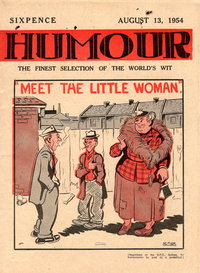Humour (New Century, 1922 series)  v34#33 (13 August 1954)