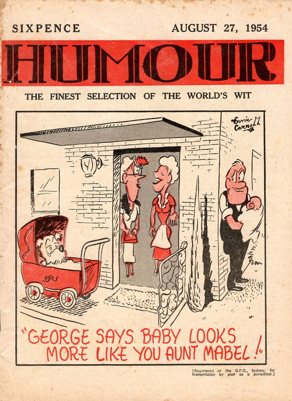 Humour (New Century, 1922 series) v34#35 (27 August 1954)