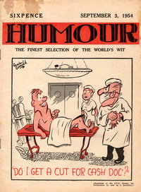 Humour (New Century, 1922 series)  v34#36 (3 September 1954)