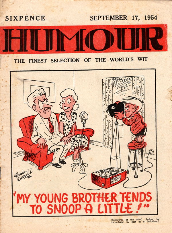 Humour (New Century, 1922 series) v34#38 (17 September 1954)