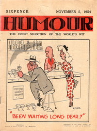 Humour  v34#45 (5 November 1954)