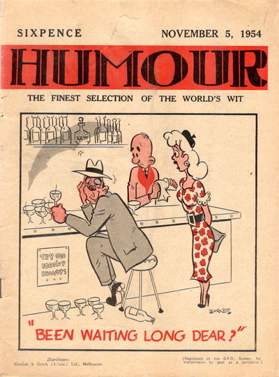 Humour  v34#45 (5 November 1954)