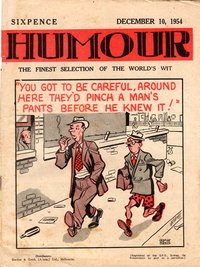 Humour (New Century, 1922 series)  v34#50 (10 December 1954)