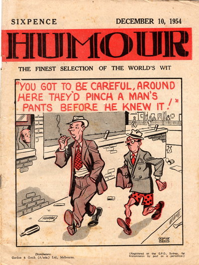 Humour  v34#50 (10 December 1954)