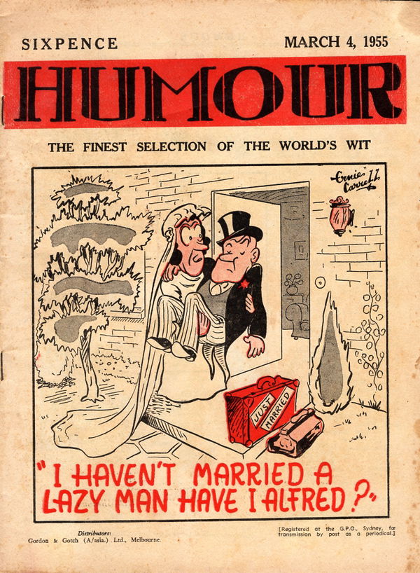 Humour (New Century, 1922 series) v35#9 (4 March 1955)