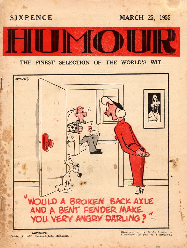 Humour (New Century, 1922 series) v35#12 (25 March 1955)