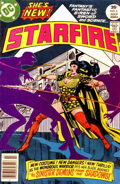 Starfire (DC, 1976 series) #6 (June-July 1977)