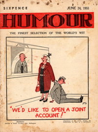 Humour  v35#25 (24 June 1955)