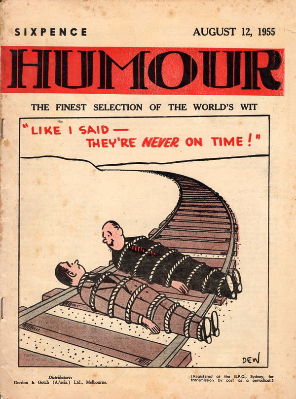 Humour (New Century, 1922 series) v35#32 (12 August 1955)