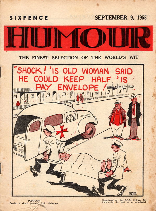 Humour (New Century, 1922 series) v35#36 (9 September 1955)